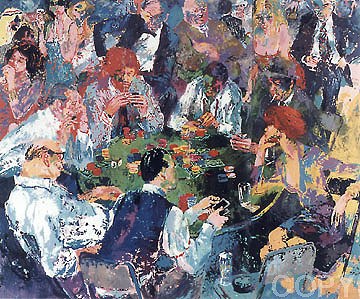 Leroy Neiman Stud Poker